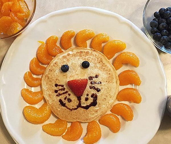 Lion Pancakes For Kids