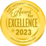 Baby Maternity Magazine Award for Excellence in 2023 - www.babymaternity.com