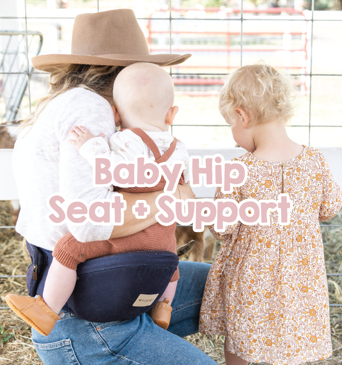 Baby hip seat +support