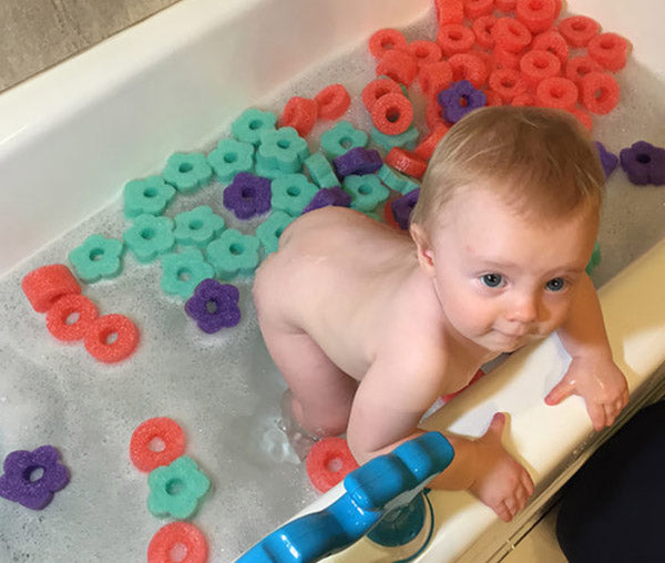 Bath Time Baby Sensory Activities to Encourage Language Development