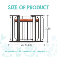 home accent designer gate dimensions