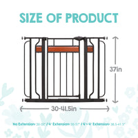 home accent designer gate dimensions
