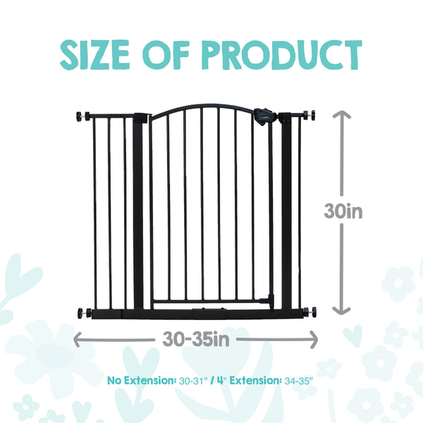 summer infant bronze deco gate Bronze Arched Decor Safety Gate