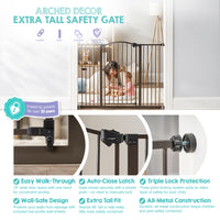 arched decor gate features