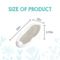 infant bather dimensions