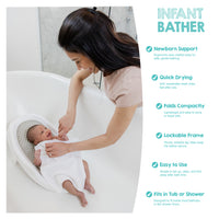infant bather features