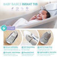 baby bath features