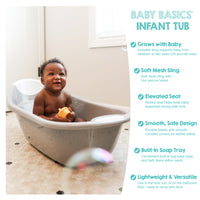 baby bath features