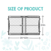 plastic expandable dimensions