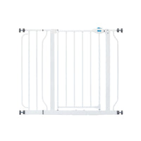 extra wide safety gate on white background