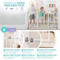 widespan extra wide safety gate features