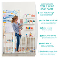 widespan extra wide safety gate features