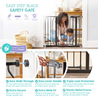 easy step safety gate features