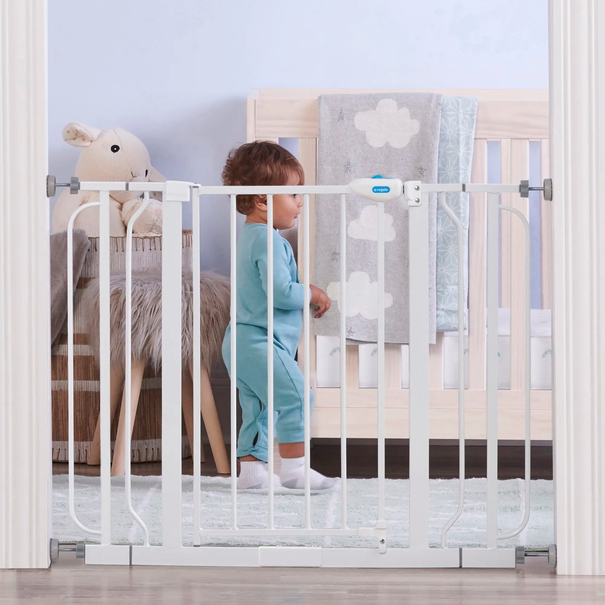 Wall Safe Extra Wide Safety Gate Regalo Baby