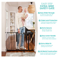 easy step extra wide features