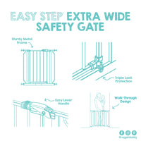 easy step extra wide features