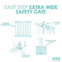 easy step extra wide features