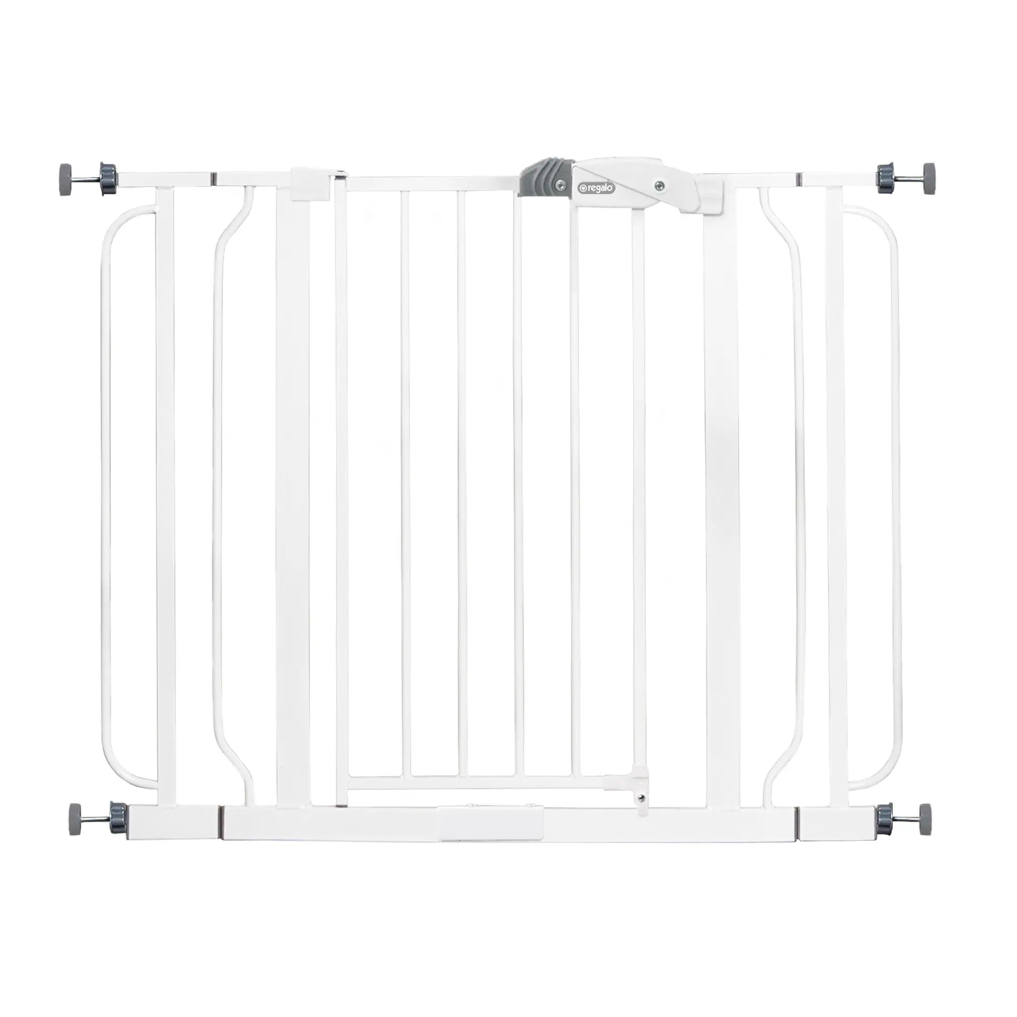 Easy Step Extra Wide White Safety Gate Regalo Baby