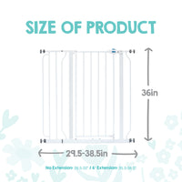 extra tall safety gate dimensions