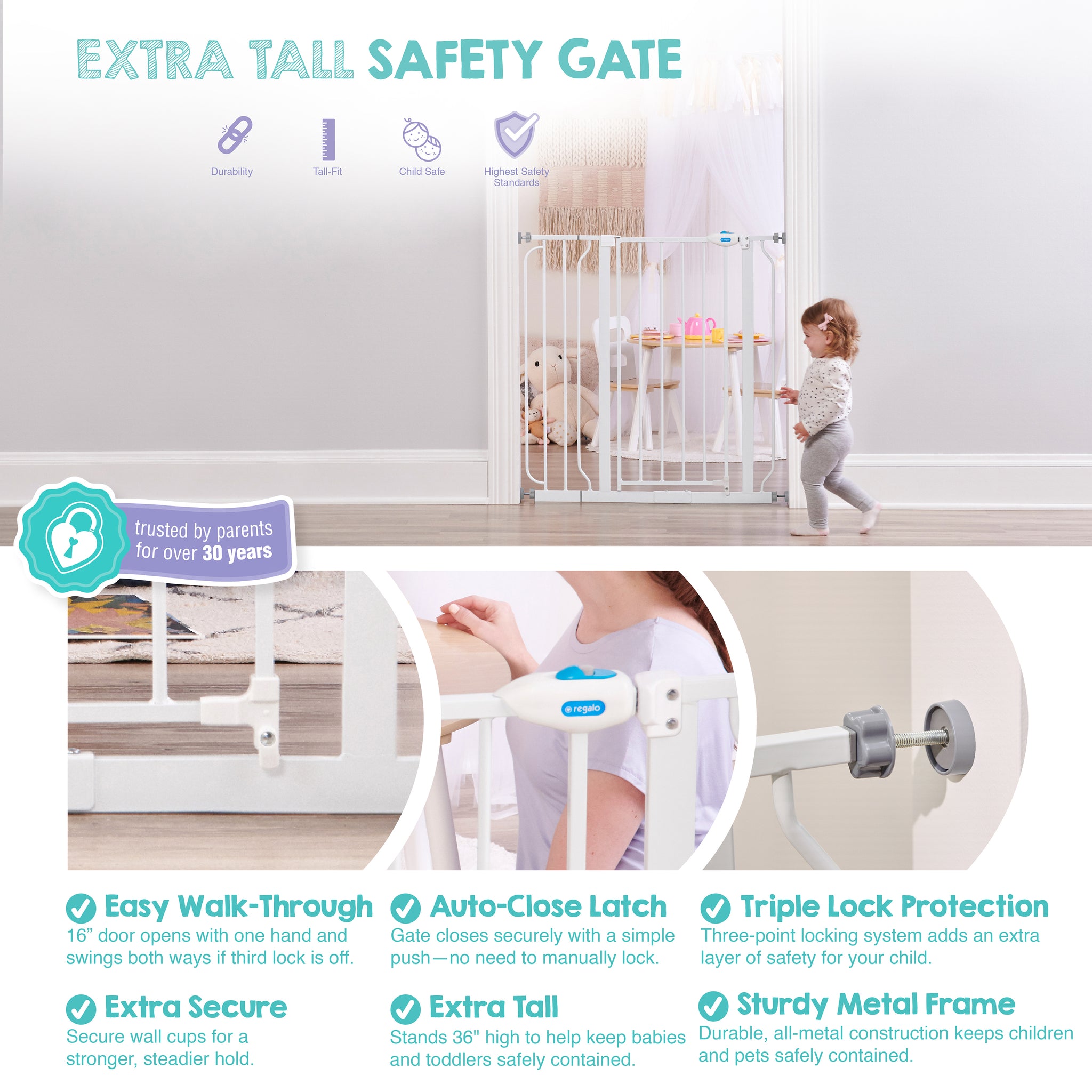 evenflo easy swing gate instruction manual Extra Tall Safety Gate