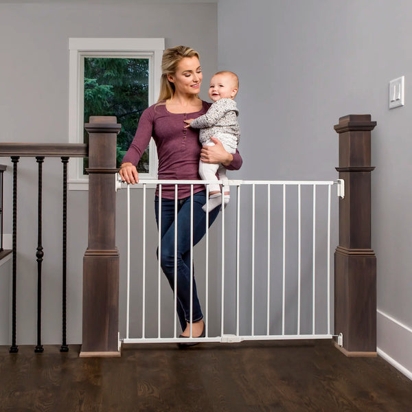 Top of Stair Baby Gate - Hardware Mounted