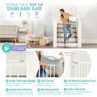 top of stairs features