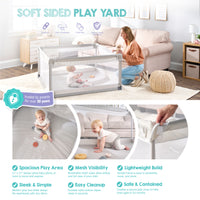 Soft Sided Play Yard Features