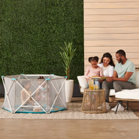 6-Panel My Play® Portable Play Yard - White