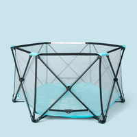 Unfolding gif of play yard