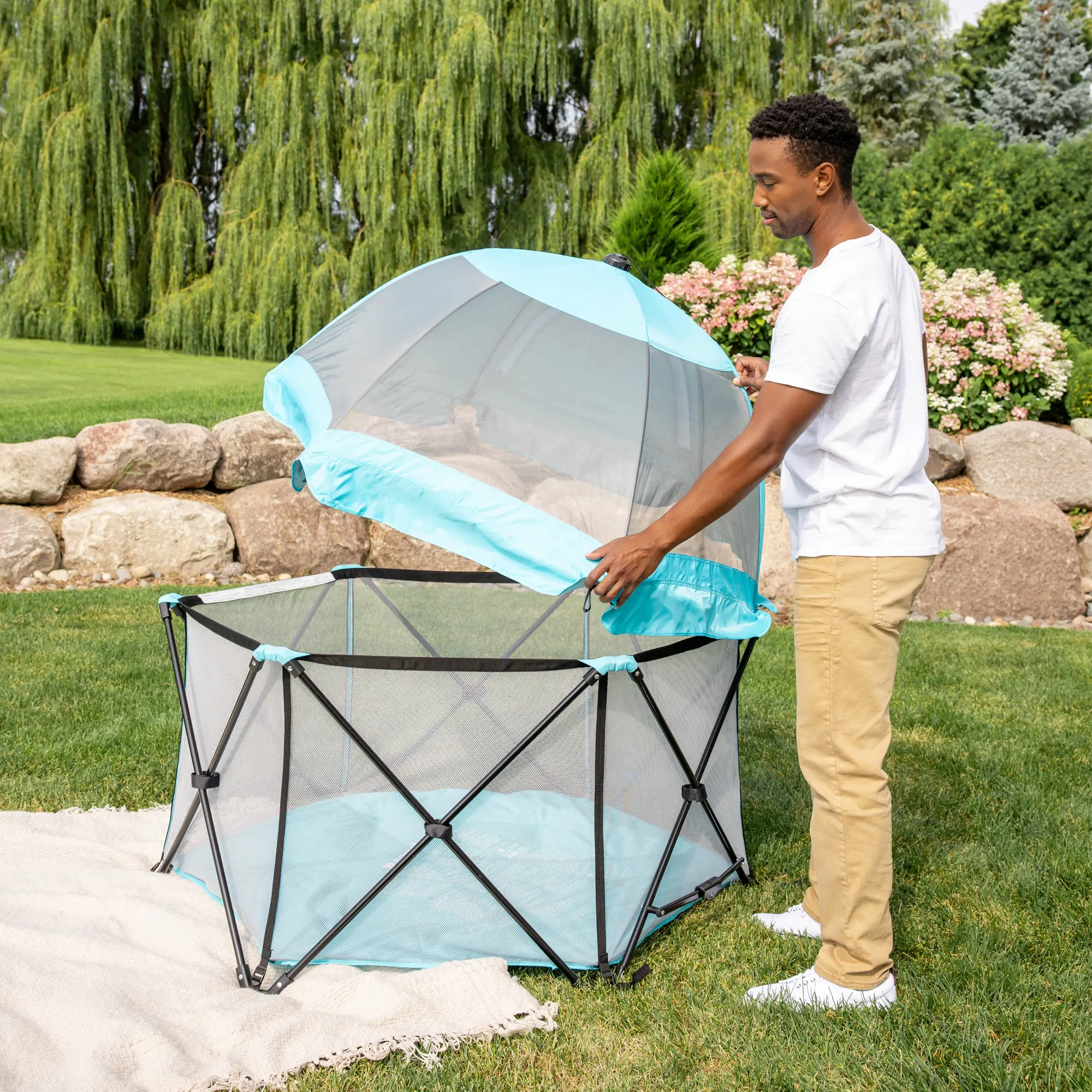 summer infant playpen with canopy Canopy for 6-Panel My Play Portable Play Yard