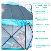 My Play® Deluxe Portable Play Yard Details