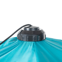 Close-up of canopy button