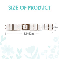 2-in-1 plastic gate dimensions