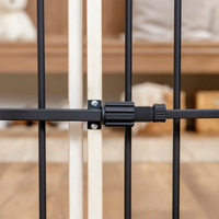 Close-up of locking system