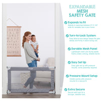 expandable mesh gate features