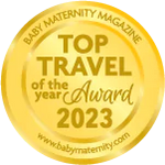Baby Maternity Magazine Top Travel of the year Award 2023 - www.babymaternity.com
