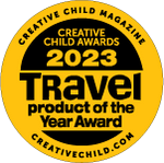 Creative Child Magazine Creative Child Awards 2023 Travel Product of the Year Award - creativechild.com
