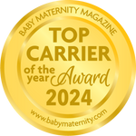 baby maternity magazaine top carrier of the year award 2024. www.babymaternity.com