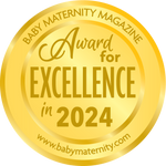 baby maternity magazine award for excellence in 2024 www.babymaternity.com
