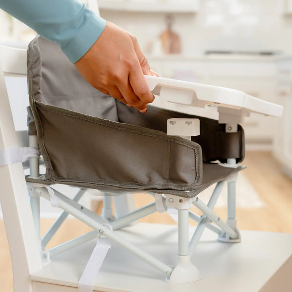 summer infant chair with tray instructions My Chair™ Portable Booster Seat - Gray