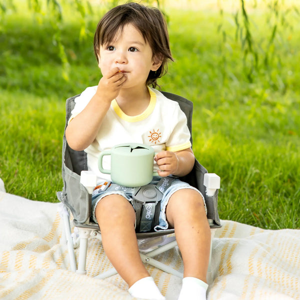 My Chair™ Portable Booster Seat - Gray