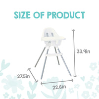 Baby Basics High Chair dimensions