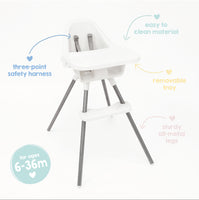 Baby Basics High Chair features