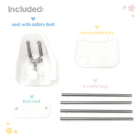 Baby Basics High Chair features
