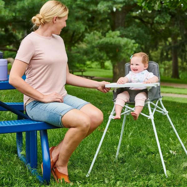 My Portable High Chair™ with Tray - Gray