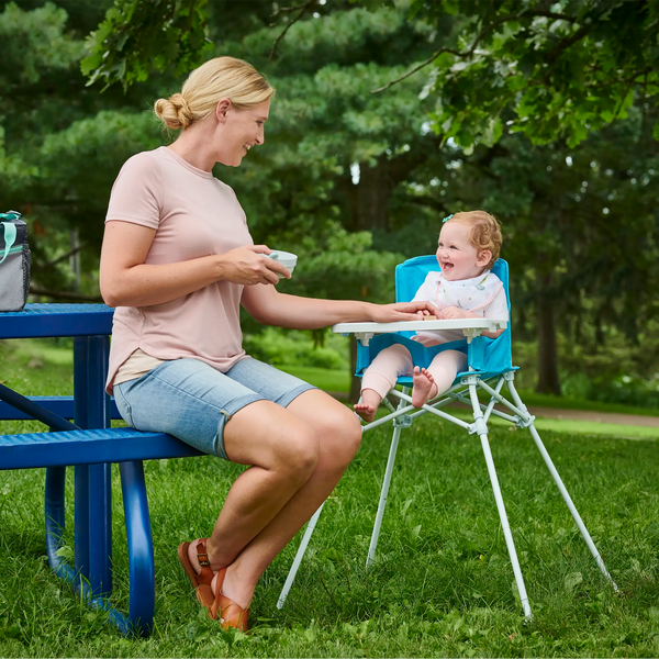 My Portable High Chair™ with Tray - Aqua