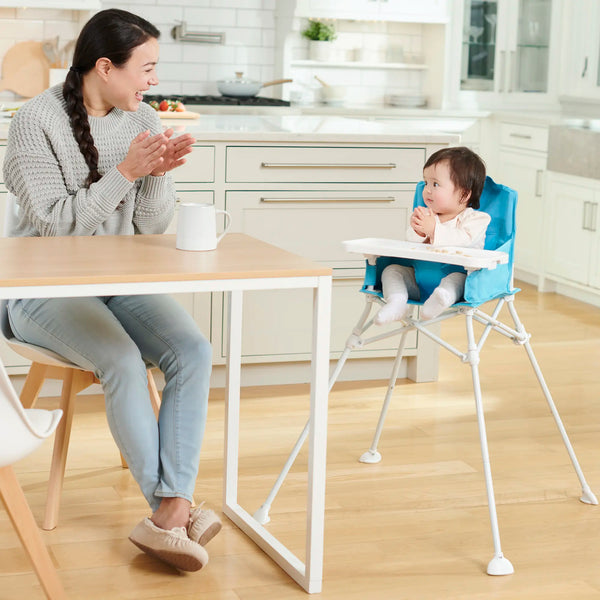 My Portable High Chair™ with Tray - Aqua