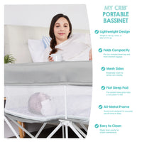 My Crib Portable Bassinet Enhanced Content