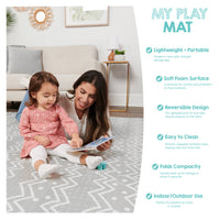 my play mat features