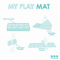 my play mat features